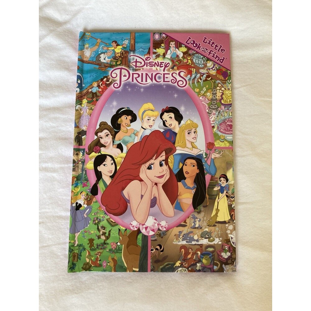 Disney Princess Little Look & Find Hardcover Book - Disney Franchise